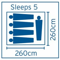 Instant And Fast Pitching Tents Oztent RV5 Touring Tent 5 Person -Cozy Camp Life BCF 123703 05 hi res