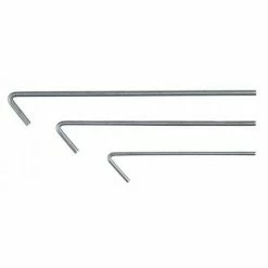 Poles, Pegs, Guy Ropes OZtrail Galvanised Tent Peg 225x6.3mm