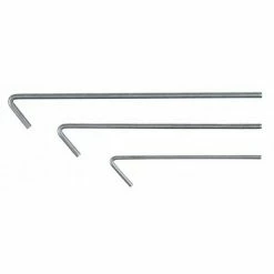 Poles, Pegs, Guy Ropes OZtrail Galvanised Tent Peg 175x4mm