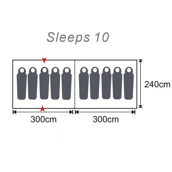 Dome Tents Wanderer Overland Dome Tent 10 Person 3 Dome Tents Wanderer Overland Dome Tent 10 Person - Image 3