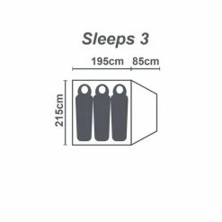 Dome Tents Wanderer Magnitude 3 Person Dome Tent