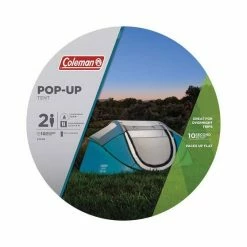 Dome Tents Coleman Pop Up 2 Person Tent -Cozy Camp Life BCF 596833 02 hi res