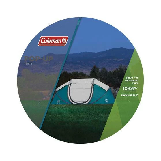 Dome Tents Coleman Pop Up 4 Person Tent 3 Dome Tents Coleman Pop Up 4 Person Tent - Image 3