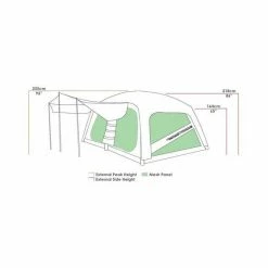Inflatable Air Tents Zempire Pronto 10 V2 Inflatable Air Tent -Cozy Camp Life BCF 617450 06 hi res