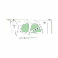 Inflatable Air Tents Zempire Pronto 5 V2 Inflatable Air Tent -Cozy Camp Life BCF 617451 06 hi res