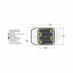 Inflatable Air Tents Zempire Pronto 4 V2 Inflatable Air Tent -Cozy Camp Life BCF 617452 06 hi res