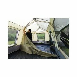 Instant And Fast Pitching Tents OZtrail Fast Frame 10 Person Cabin Tent -Cozy Camp Life BCF 630523 15 hi res