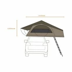 Touring Tents Darche Intrepidor 1400mm Roof Top Tent -Cozy Camp Life BCF 632368 06 hi res